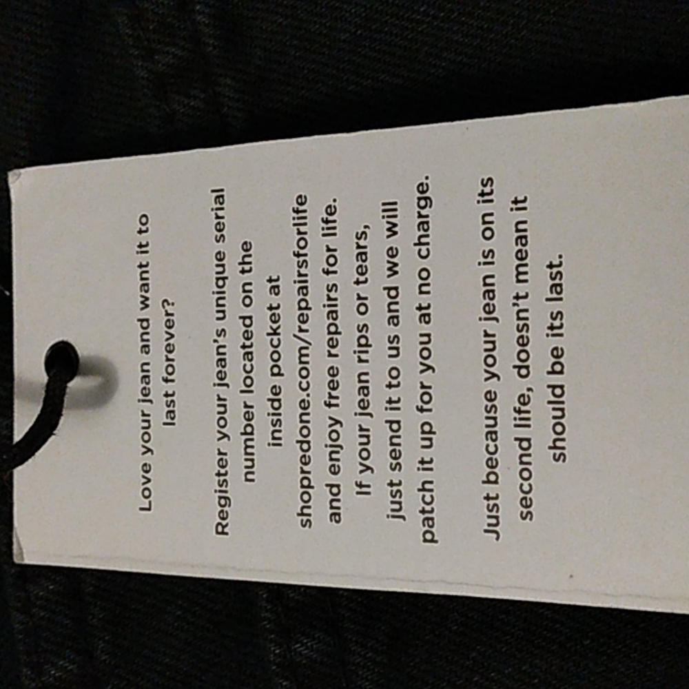 Re/done jeans size 26 - Picture 12 of 14